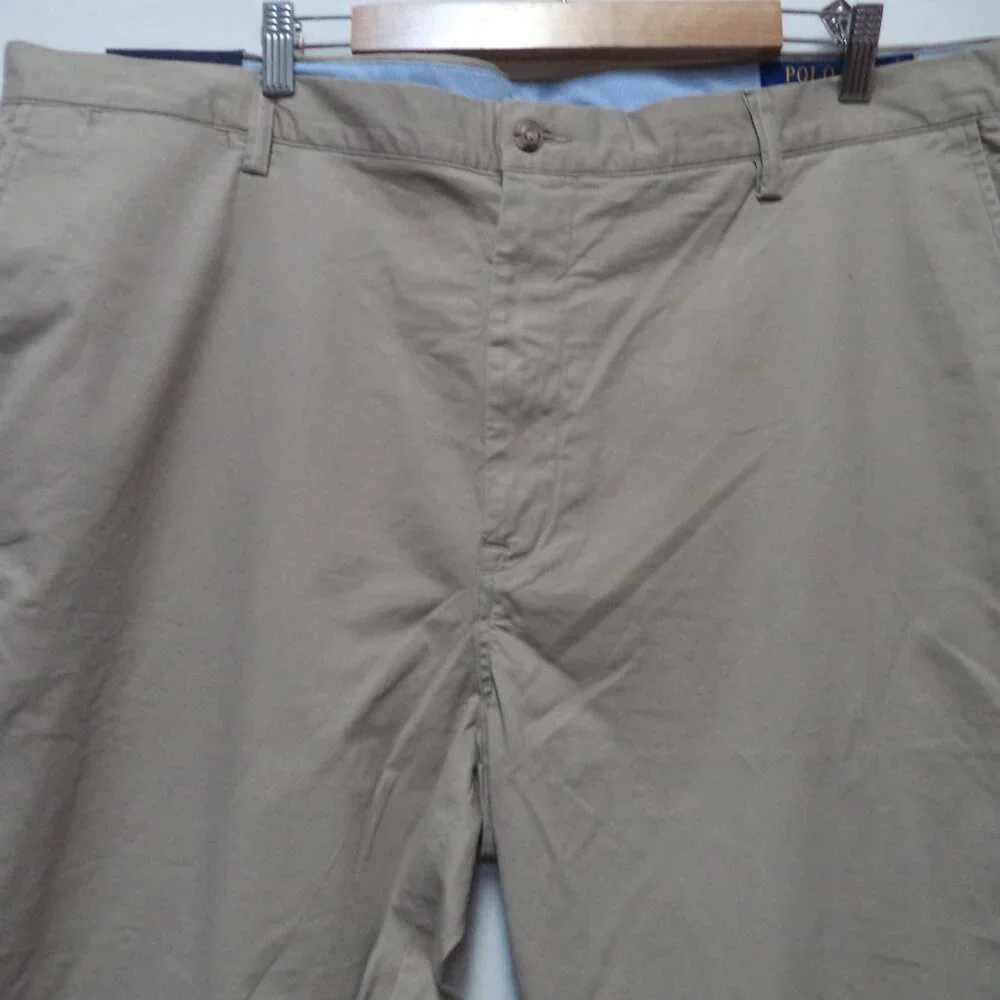 Polo Ralph Lauren Khaki Pants Stretch Classic Fit NEW NWT Size Sz 44   44B x 42